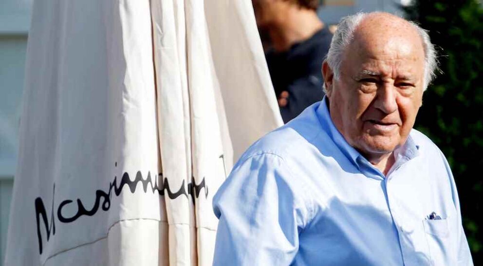 Amancio Ortega I ALAMY imagen de archivo.