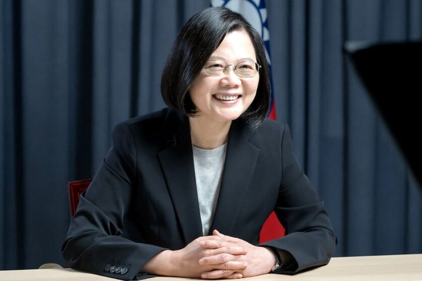 La presidenta Tsai Ing-wen una de las 100 mujeres más poderosas I Foto cortesía Presidencia.