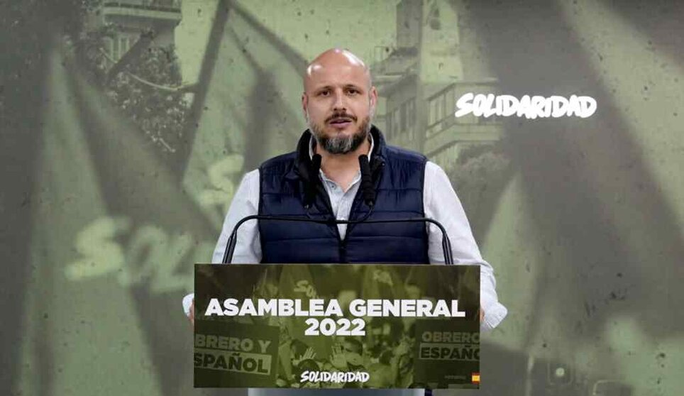 Rodrigo Alonso, secretario general del sindicato Solidaridad.